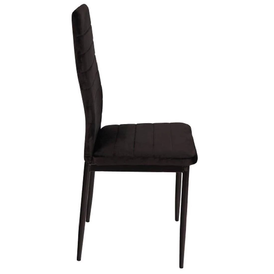 Fado stolica 42x20x45/98 cm crna