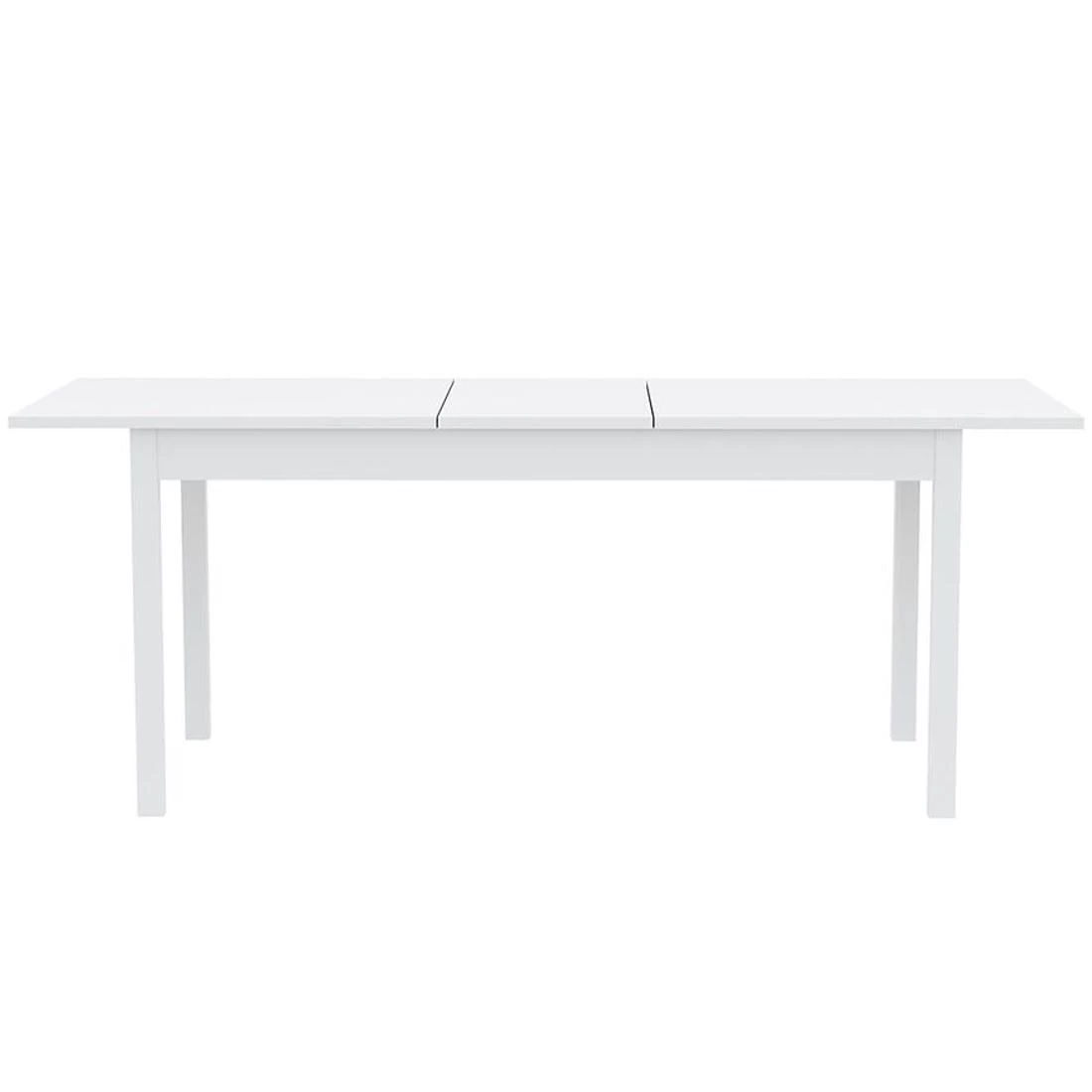 Sendi stol produživi 160/240x80 cm bijeli