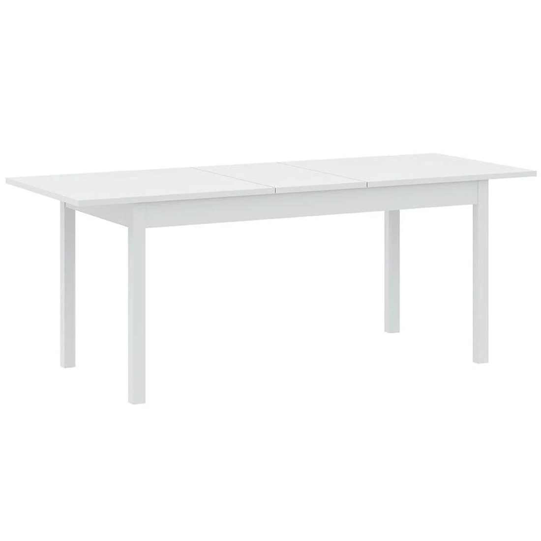 Sendi stol produživi 160/240x80 cm bijeli