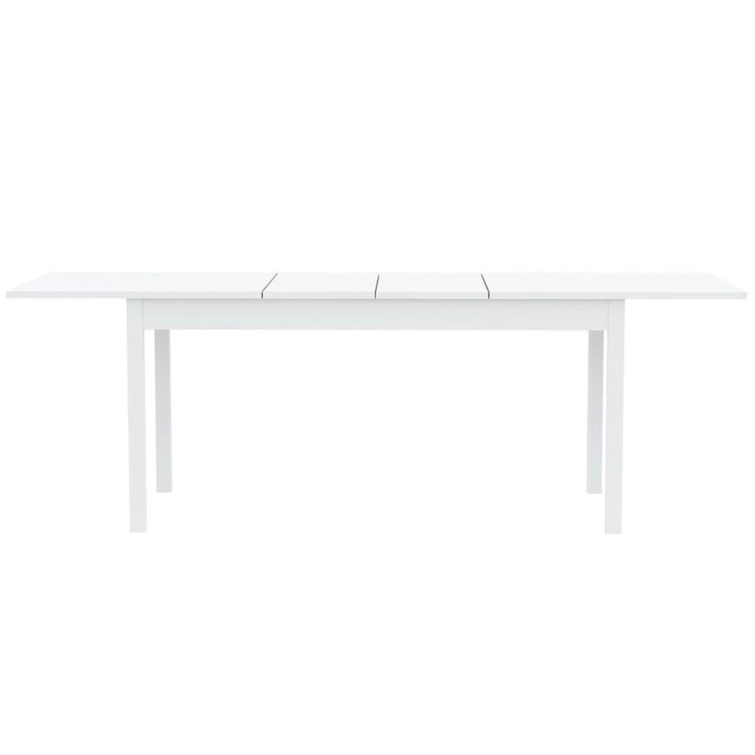 Sendi stol produživi 160/240x80 cm bijeli
