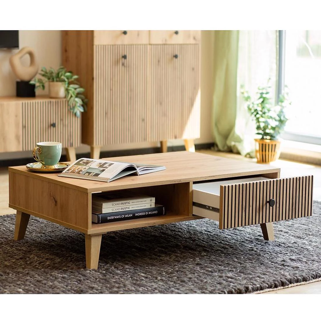 Berlin stocic 102x67x32 hrast