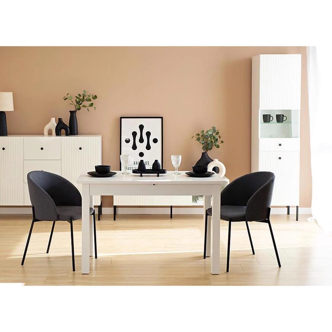 Neo stol produživi 120/160x70 cm bijeli