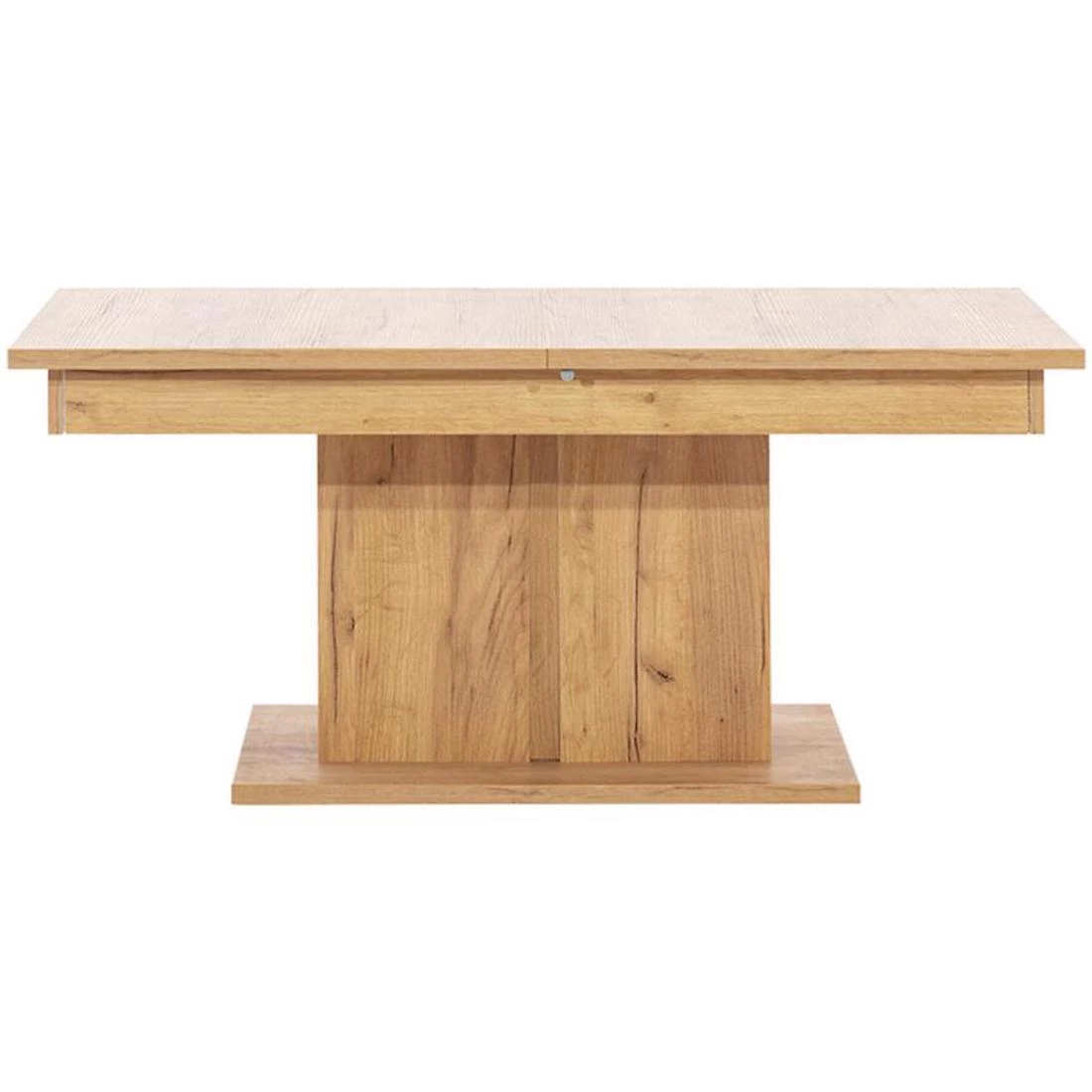 Snobi stocic 68x114(144)x51,5 hrast/bela