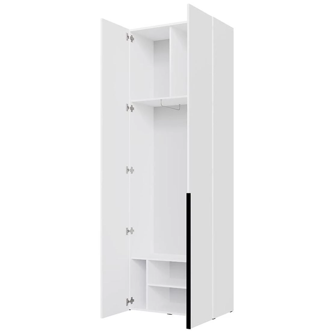Tanki ormar 80x42x240 cm bela