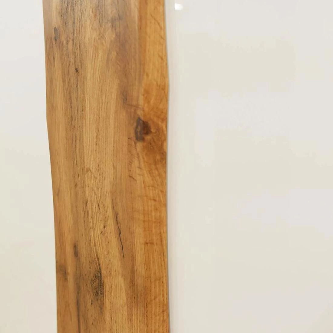 Drvo ormar 250x66x218 cm bela/wotan