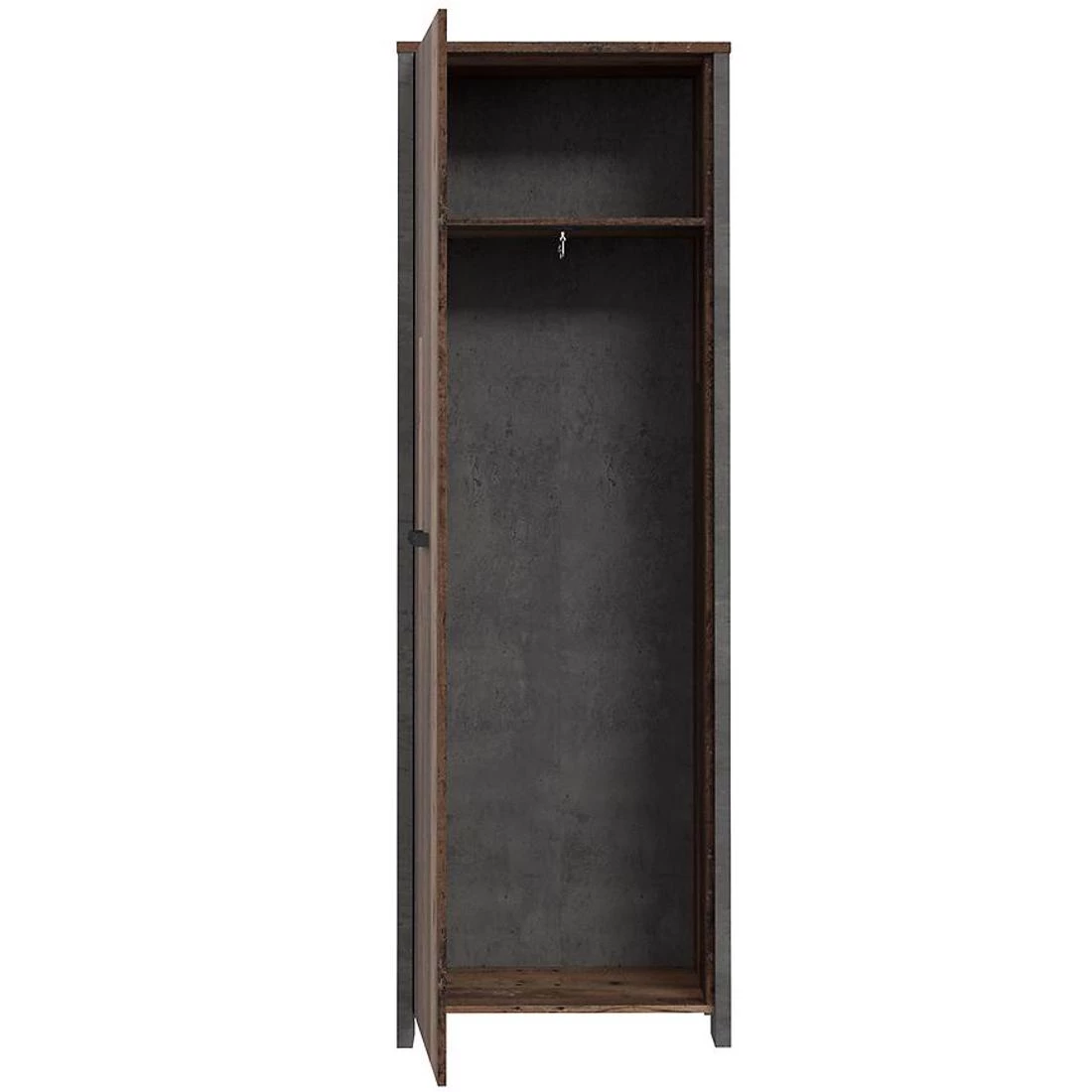 Symmach ormar 67X41X201 cm tamno drvo