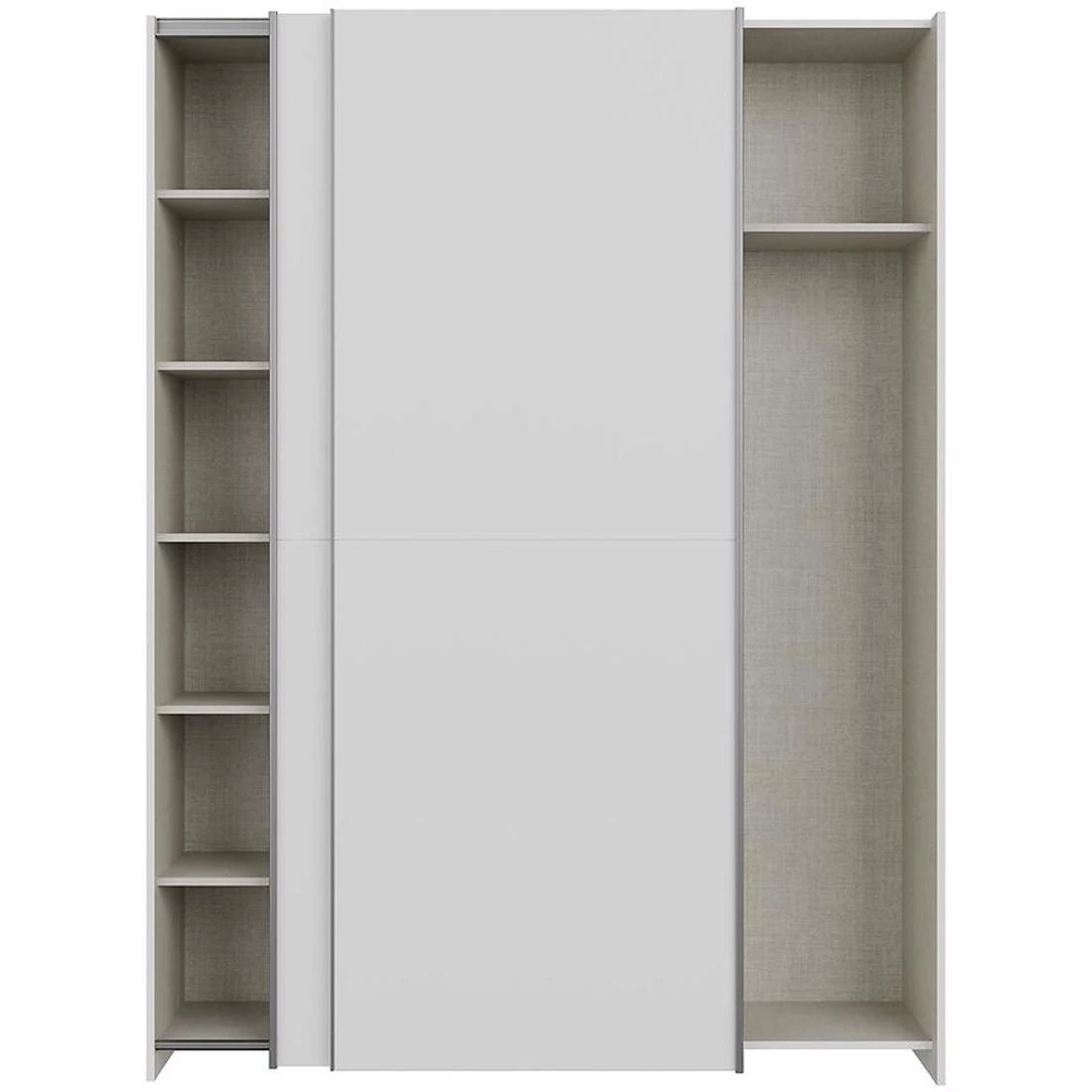 Chiseldon ormar 150,1x39,1x210,5 cm bela