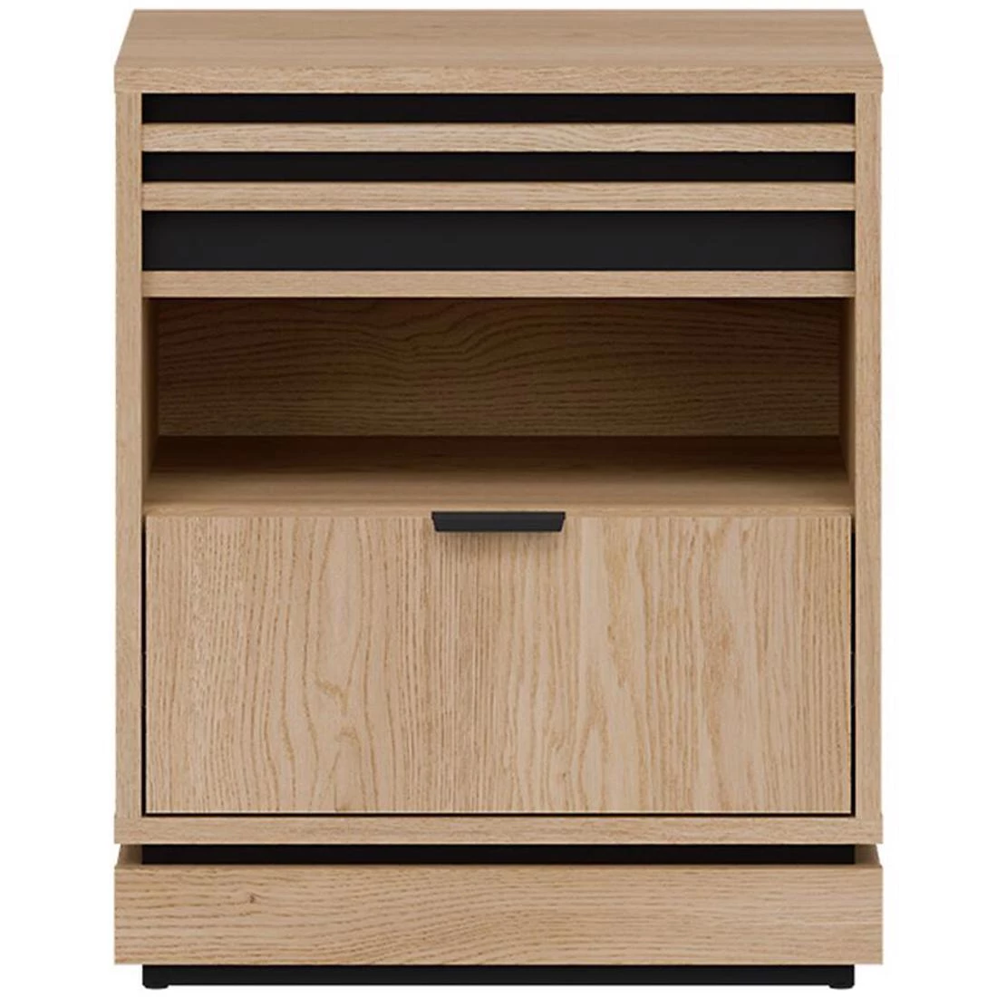 Ferro nocni ormaric 48.5x39x58.5 cm krem ??hrast