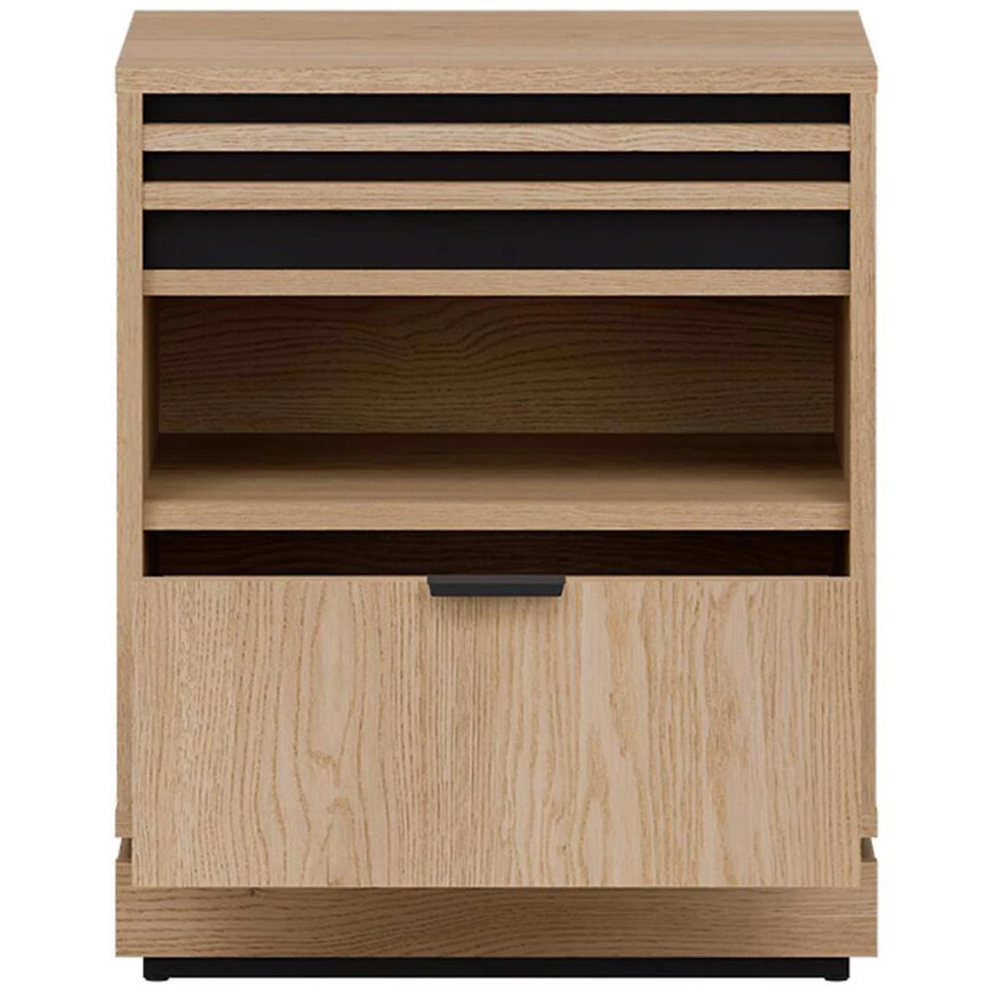 Ferro nocni ormaric 48.5x39x58.5 cm krem ??hrast