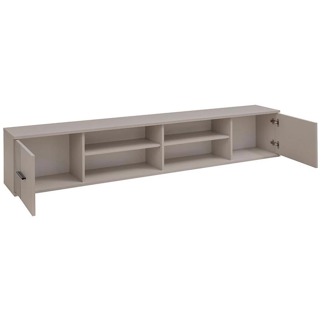 Sigma ormaric za krevet 204x25x39 cm kašmir/crna