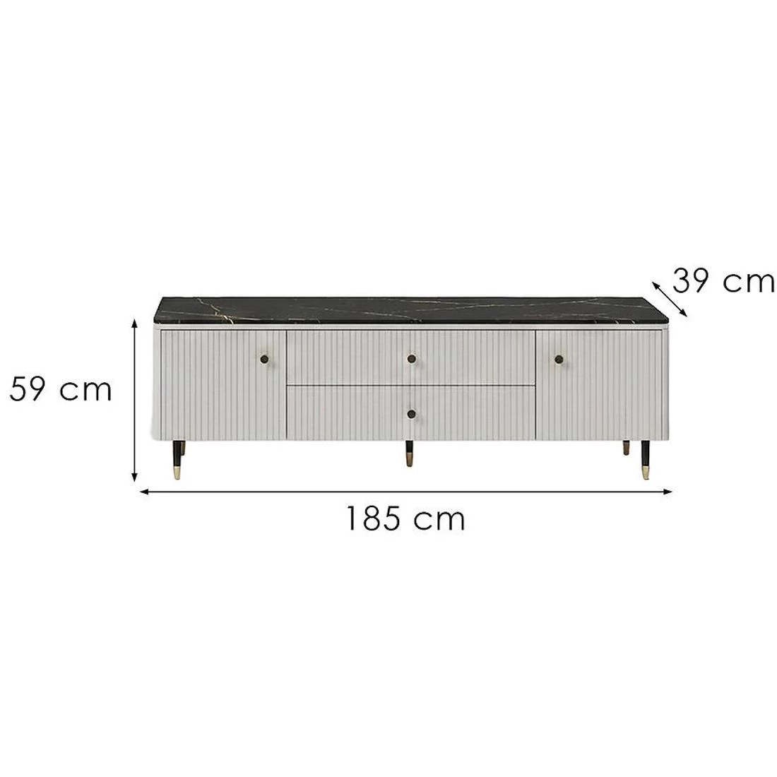 Sierra Sr/4 TV stalak 185x39x59 kašmir