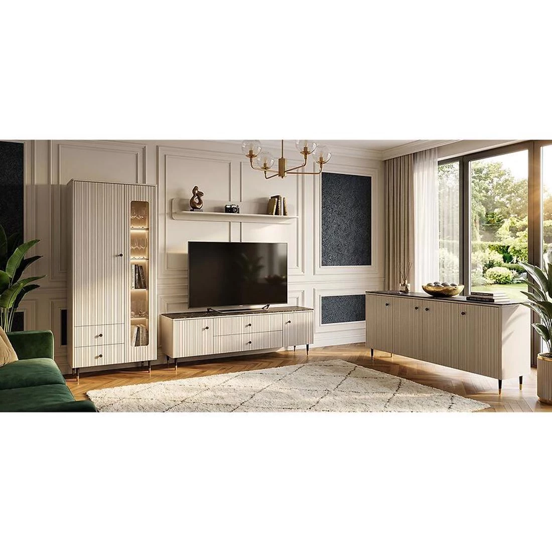 Sierra Sr/4 TV stalak 185x39x59 kašmir