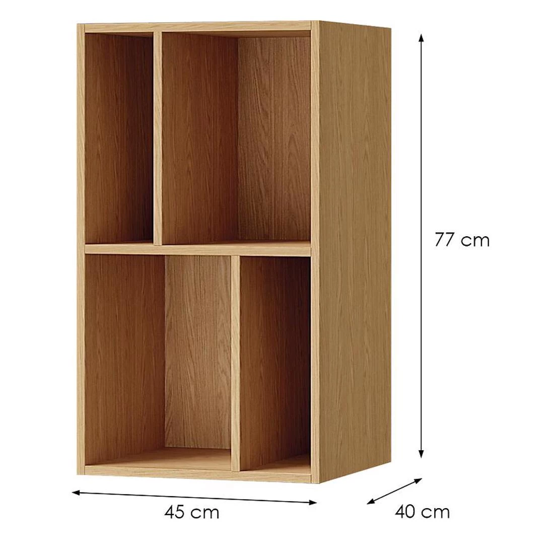 Lorin zidni ormaric 45x40x77 hrast