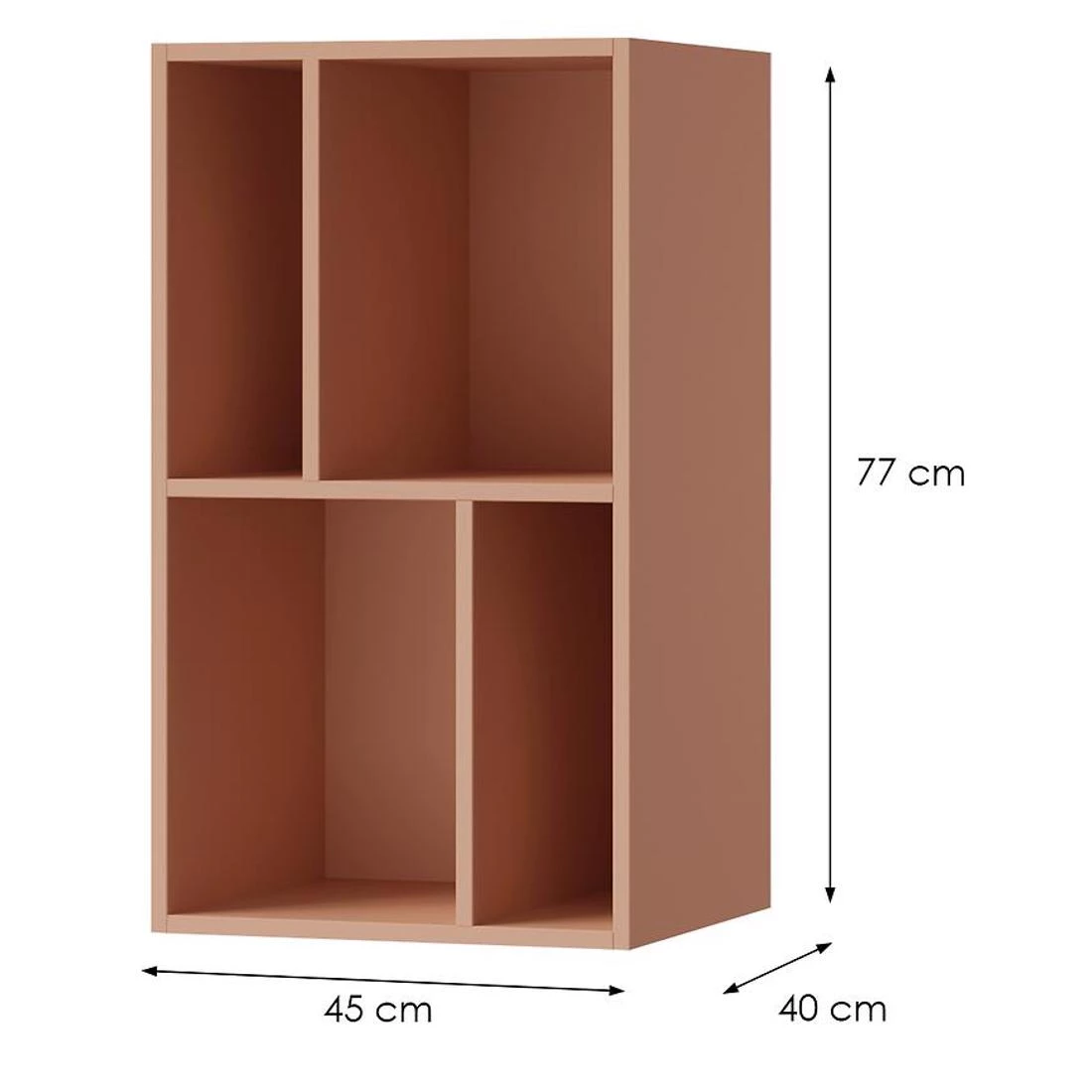 Lorin 13 zidni ormaric 45x40x77 alpaka