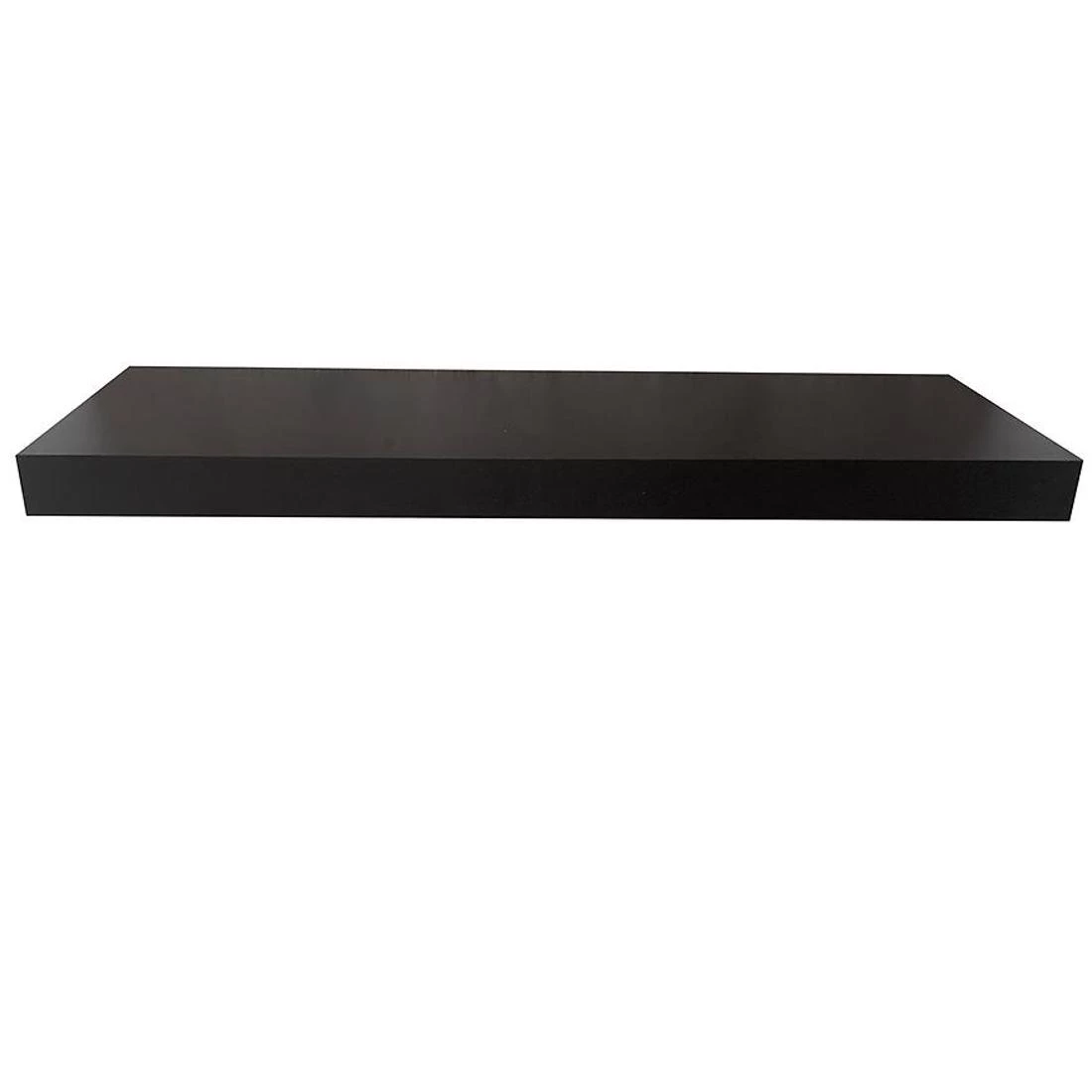 Ligno zidna polica 80x26x5 crna