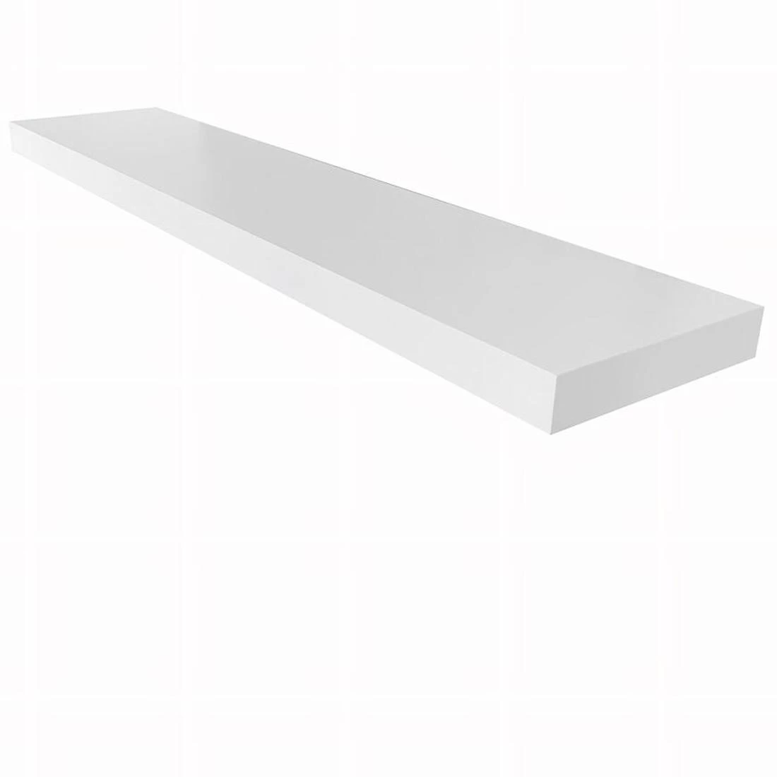 Ligno zidna polica 80x26x5 bela