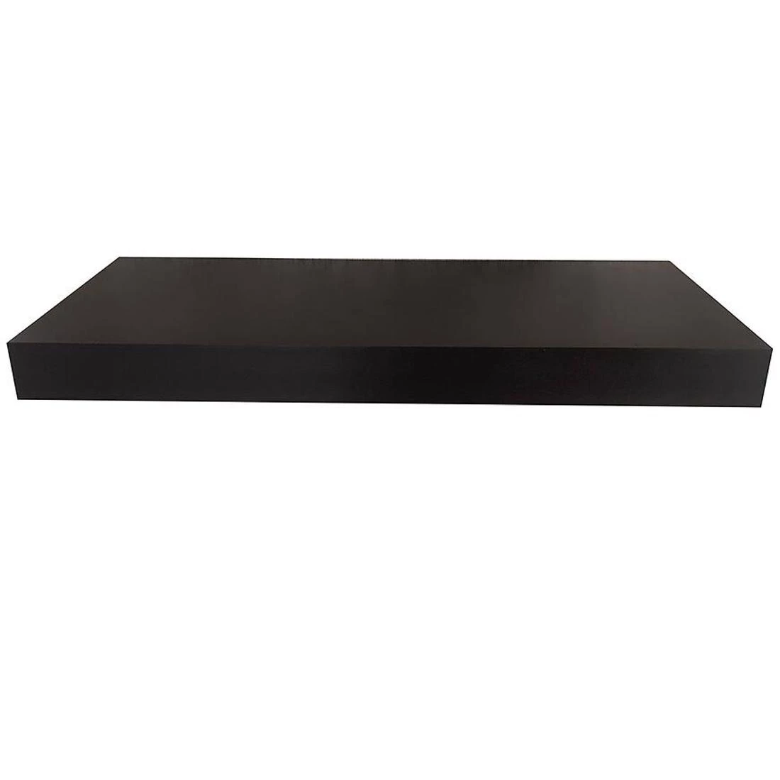 Ligno zidna polica 60x26x5 crna