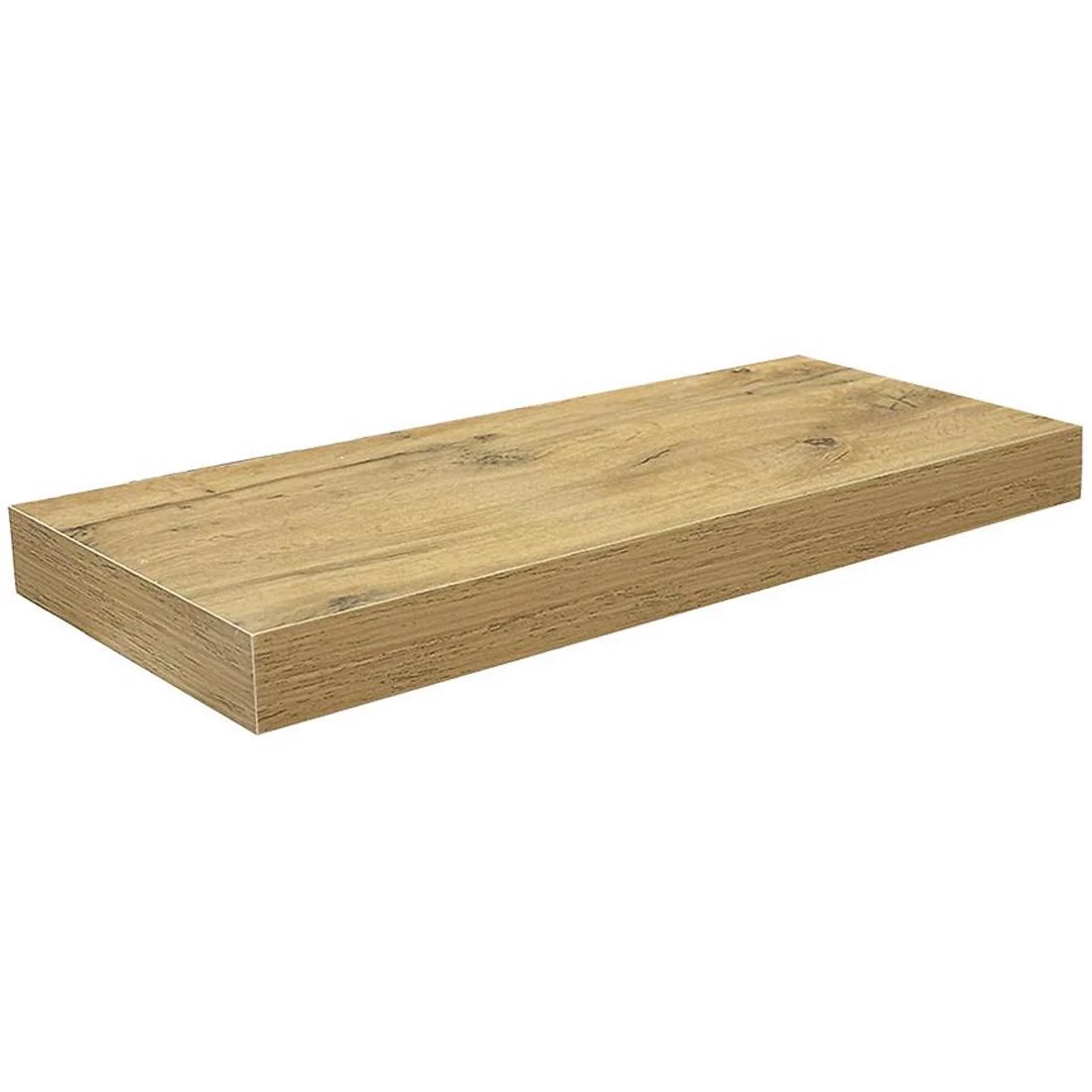 Ligno zidna polica 60x26x5 hrast