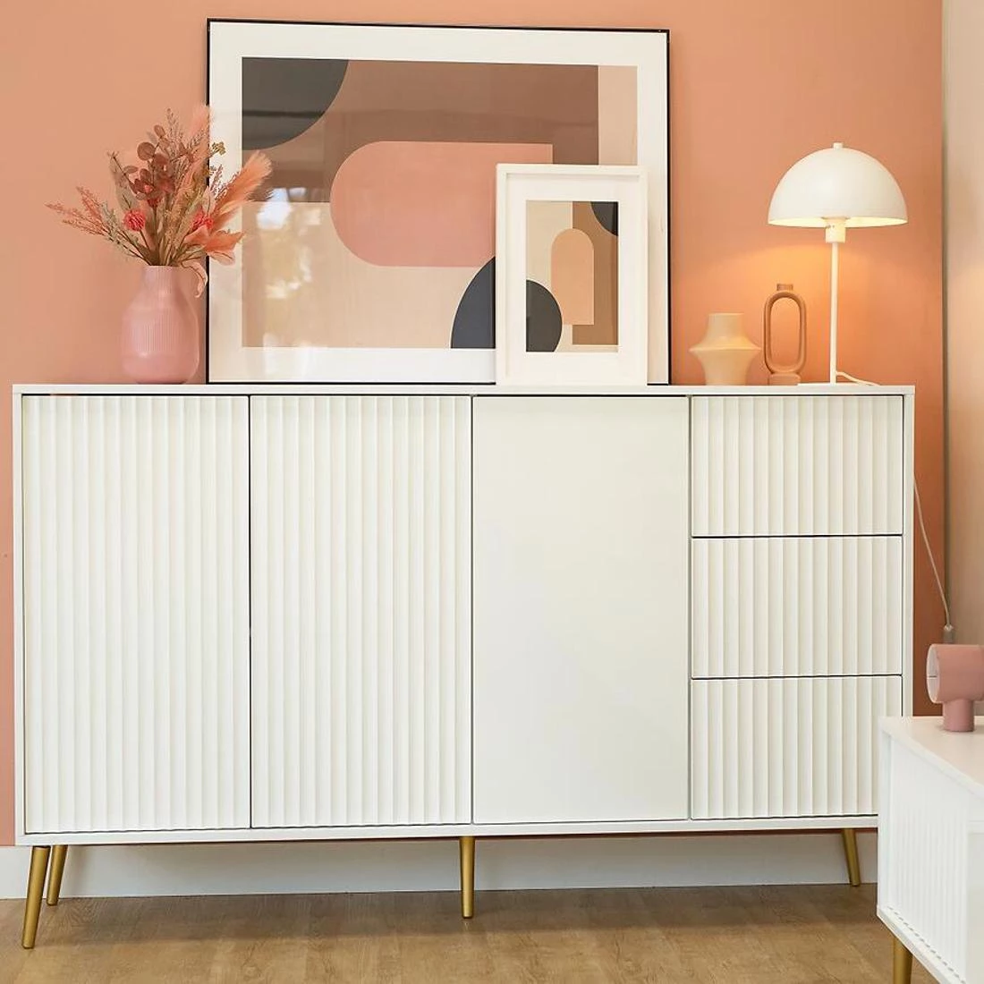 Barcelona komoda 180x40x98 bijela