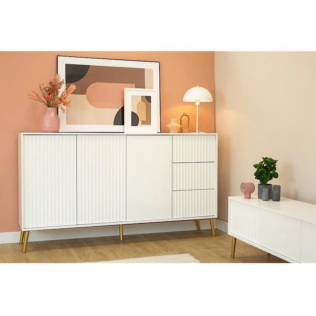 Barcelona komoda 180x40x98 bijela
