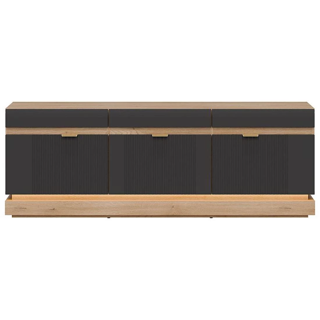 Milton TV komoda 163,5x40,5x58,5 hrast/antracit