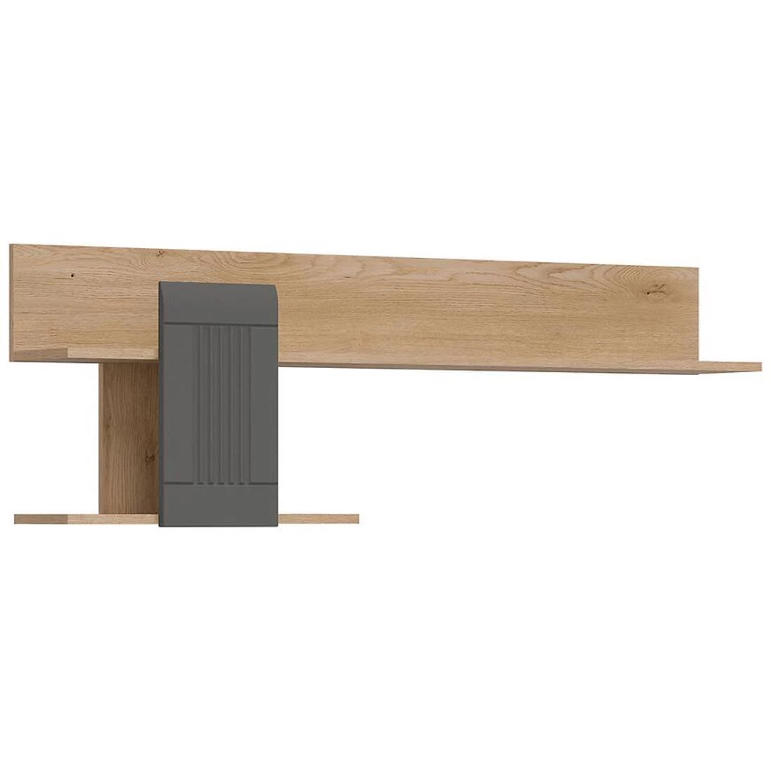 Milton zidne police 138x23x46,5 siva