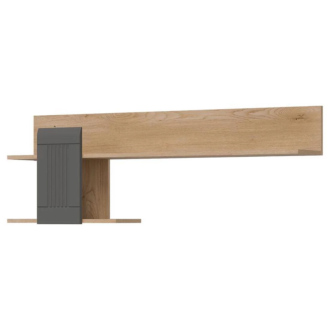 Milton zidne police 138x23x46,5 siva