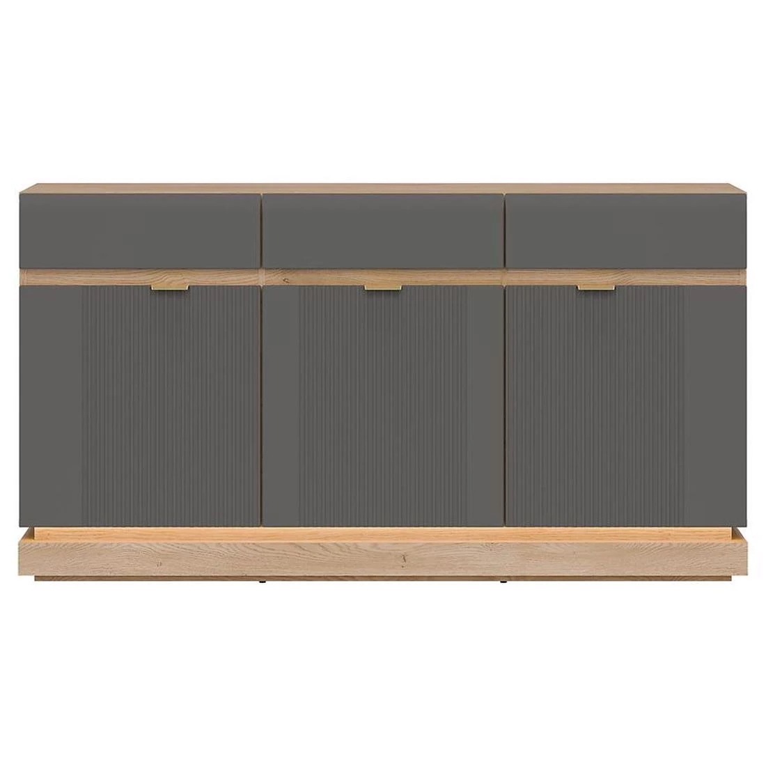 Milton komoda 163,5x40,5x88 antracit