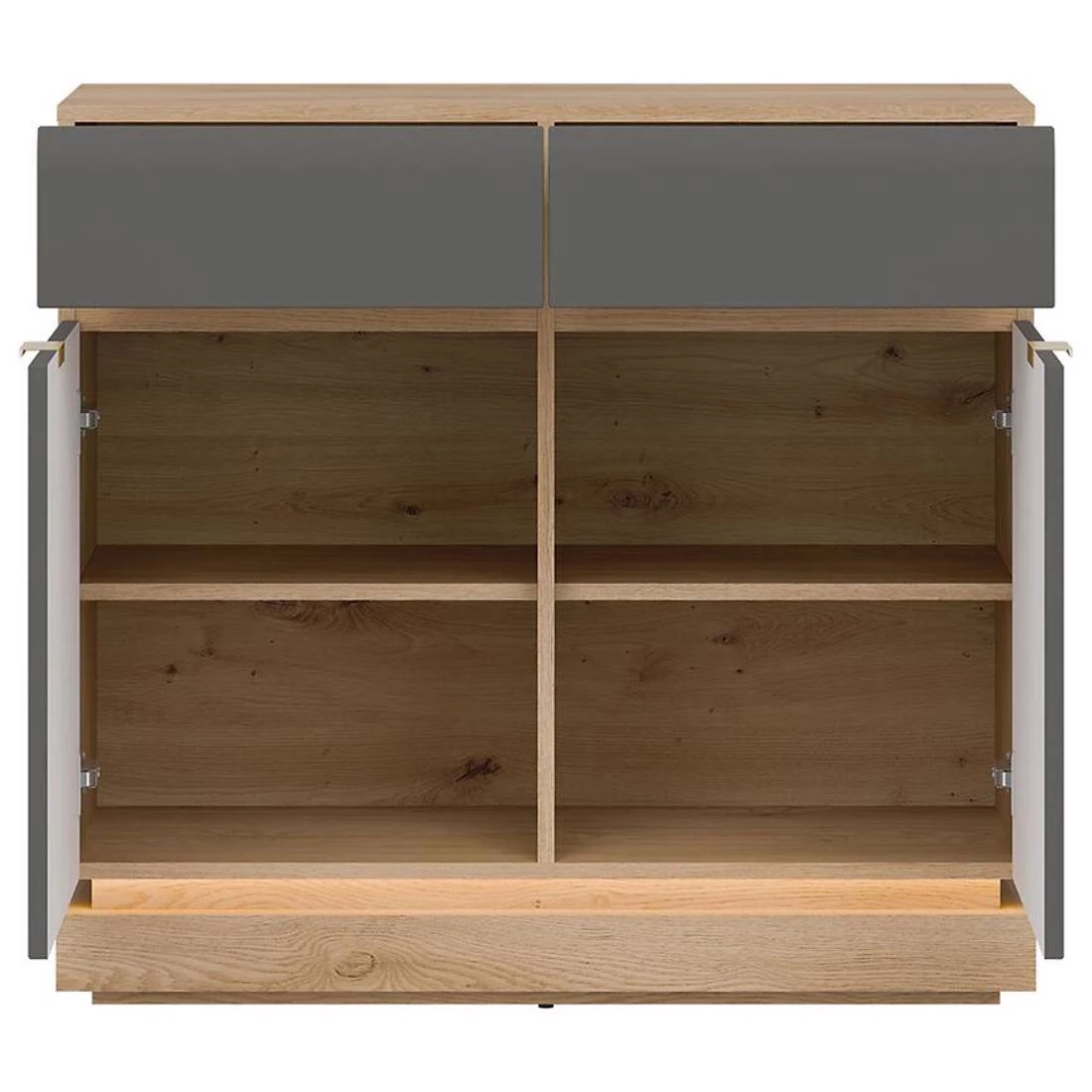 Milton komoda 95x40,5x88 antracit