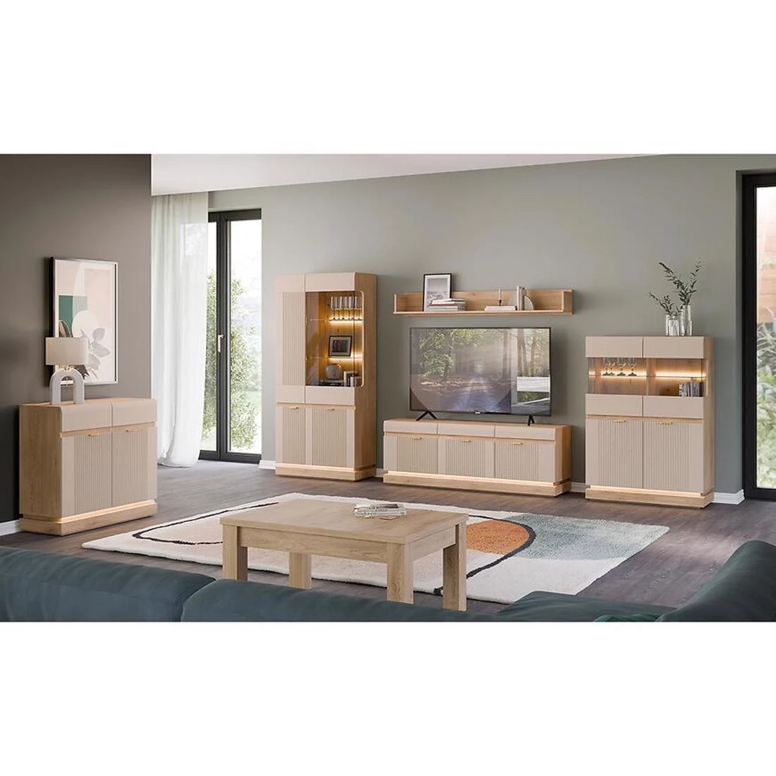 Milton komoda 163,5x40,5x88 cremona