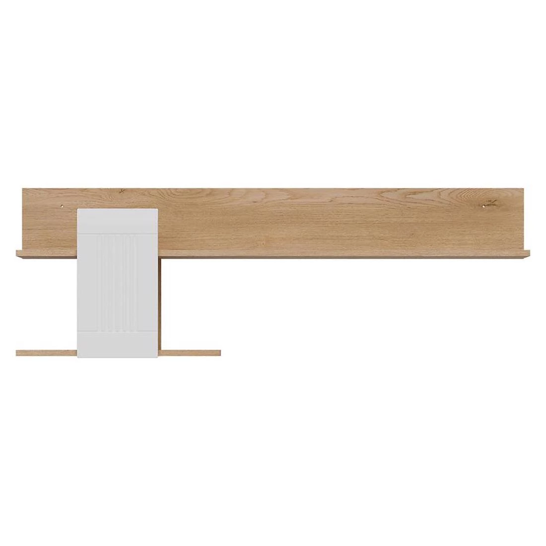 Milton zidne police 138x23x46,5 bela