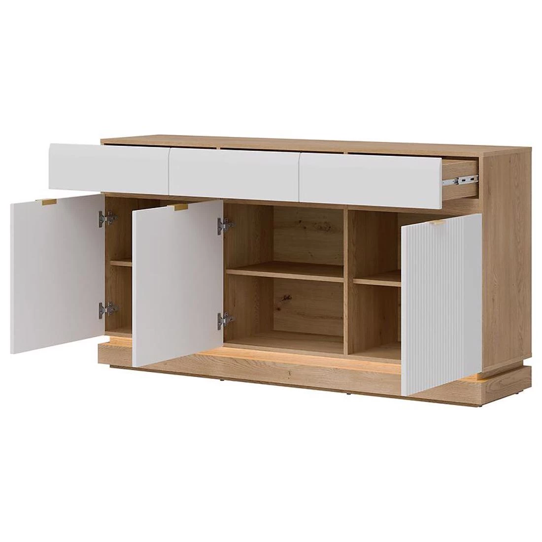 Milton komoda 163,5x40,5x88 bijela