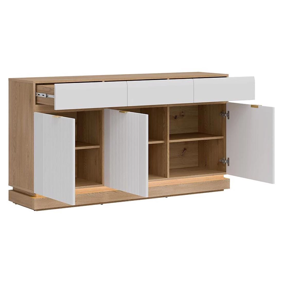 Milton komoda 163,5x40,5x88 bijela