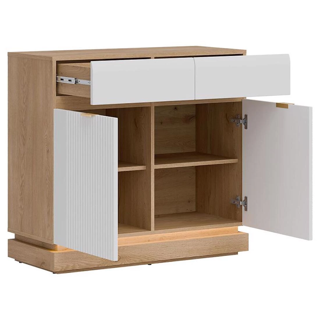 Milton komoda 95x40,5x88 bijela