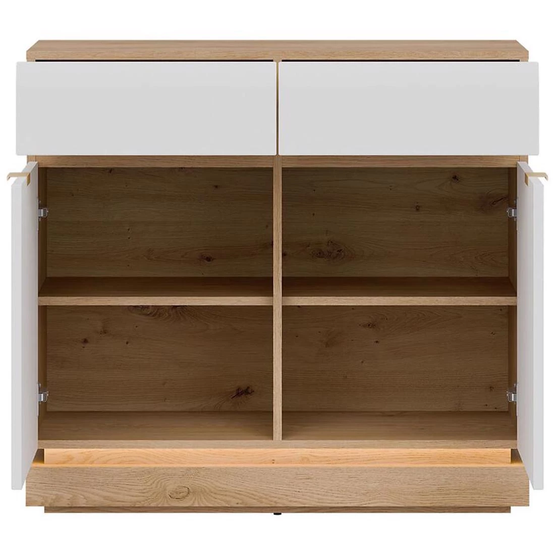 Milton komoda 95x40,5x88 bijela