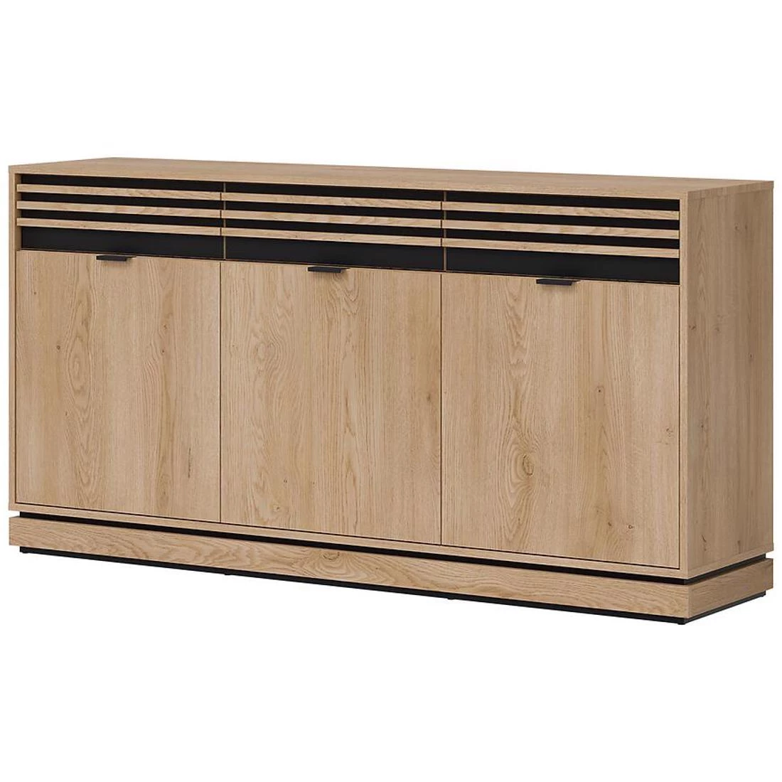 Ferro komoda 165x39x85 oak crem torro