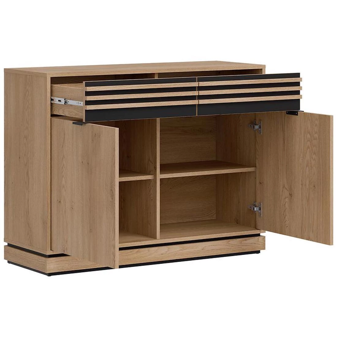 Ferro komoda 115,5x39x85 oak crem torro