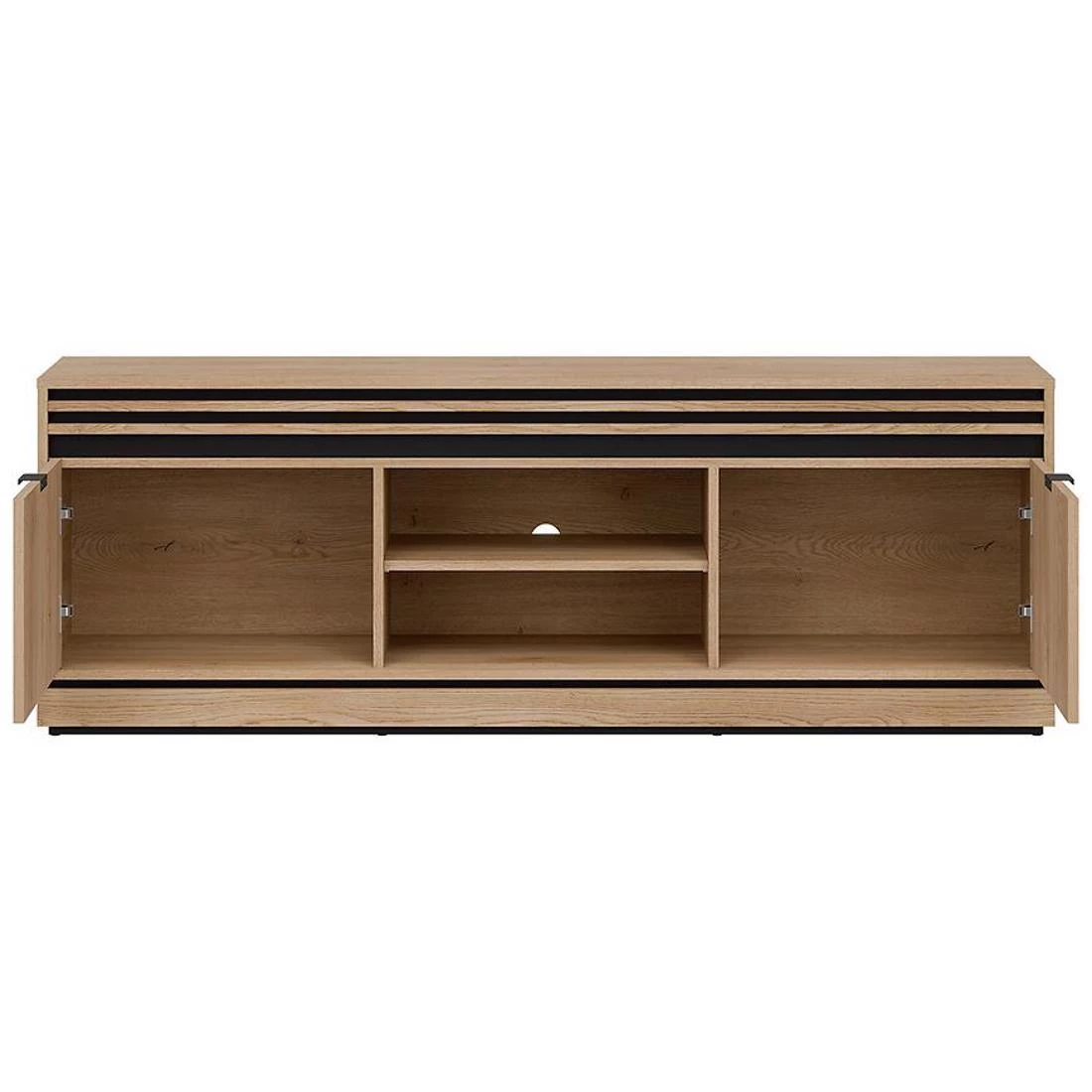 Ferro TV komoda 165x36x58,5 hrast