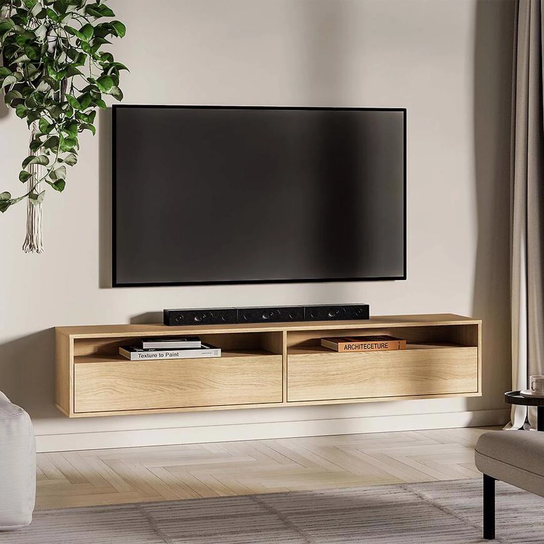 Reynos TV stalak 180x33x33 hrast