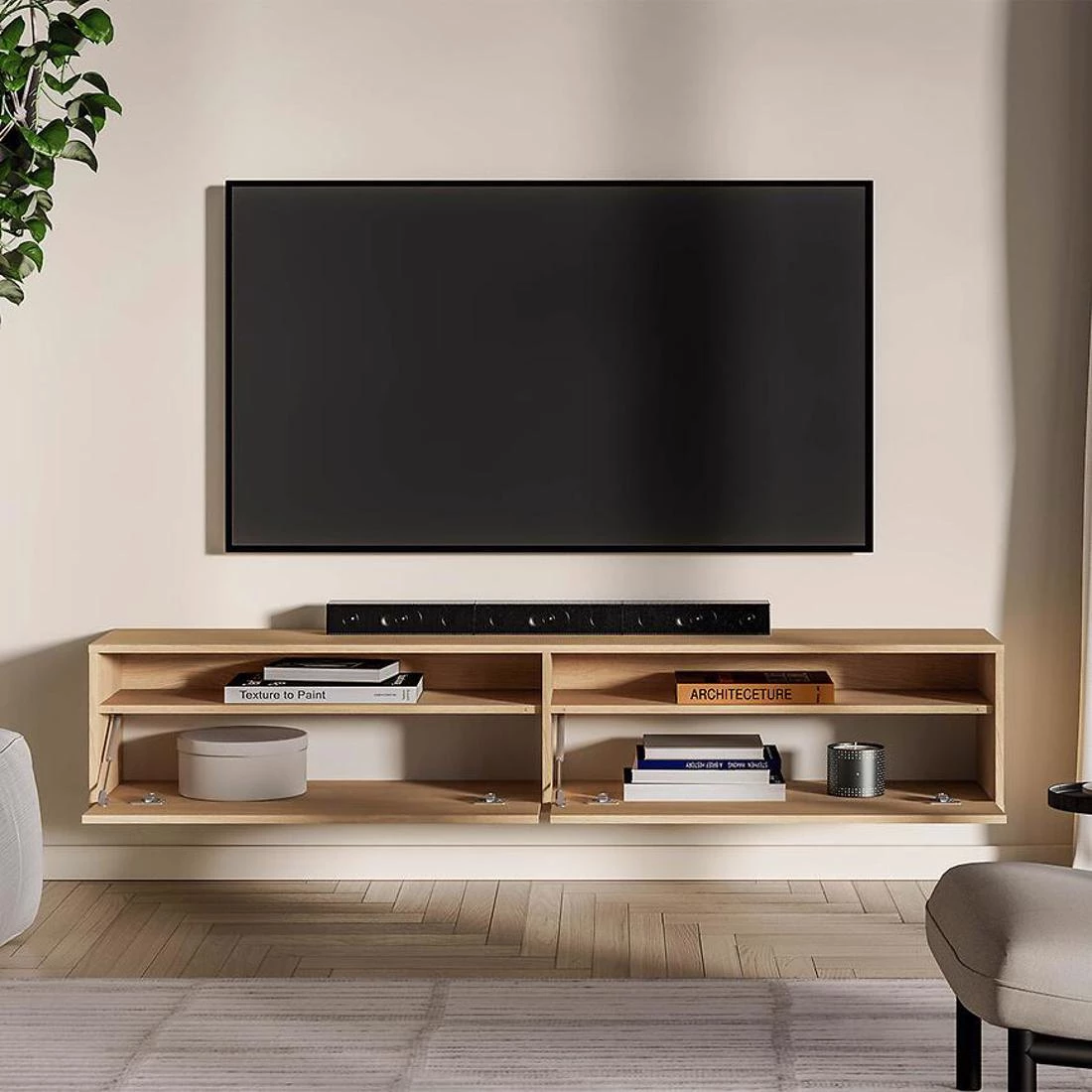 Reynos TV stalak 180x33x33 hrast