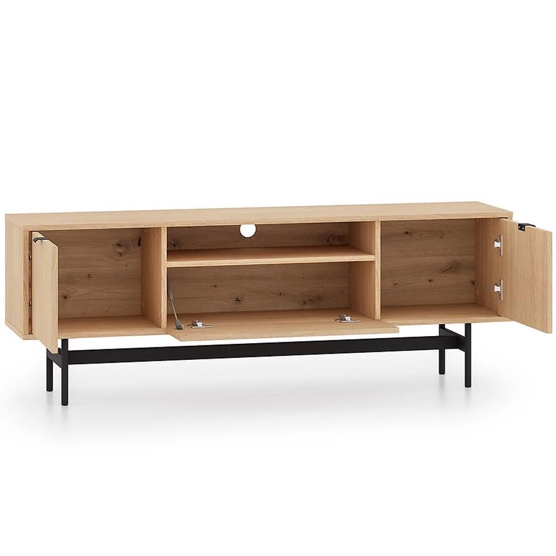 Reynos TV komoda 150x33x53 hrast