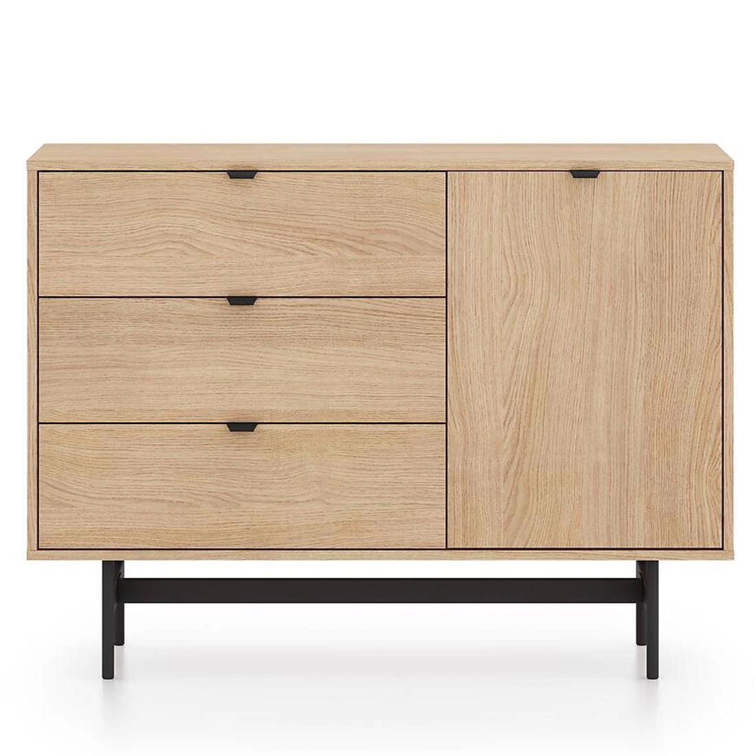 Reynos komoda 115x40x85 Oak Mavelie