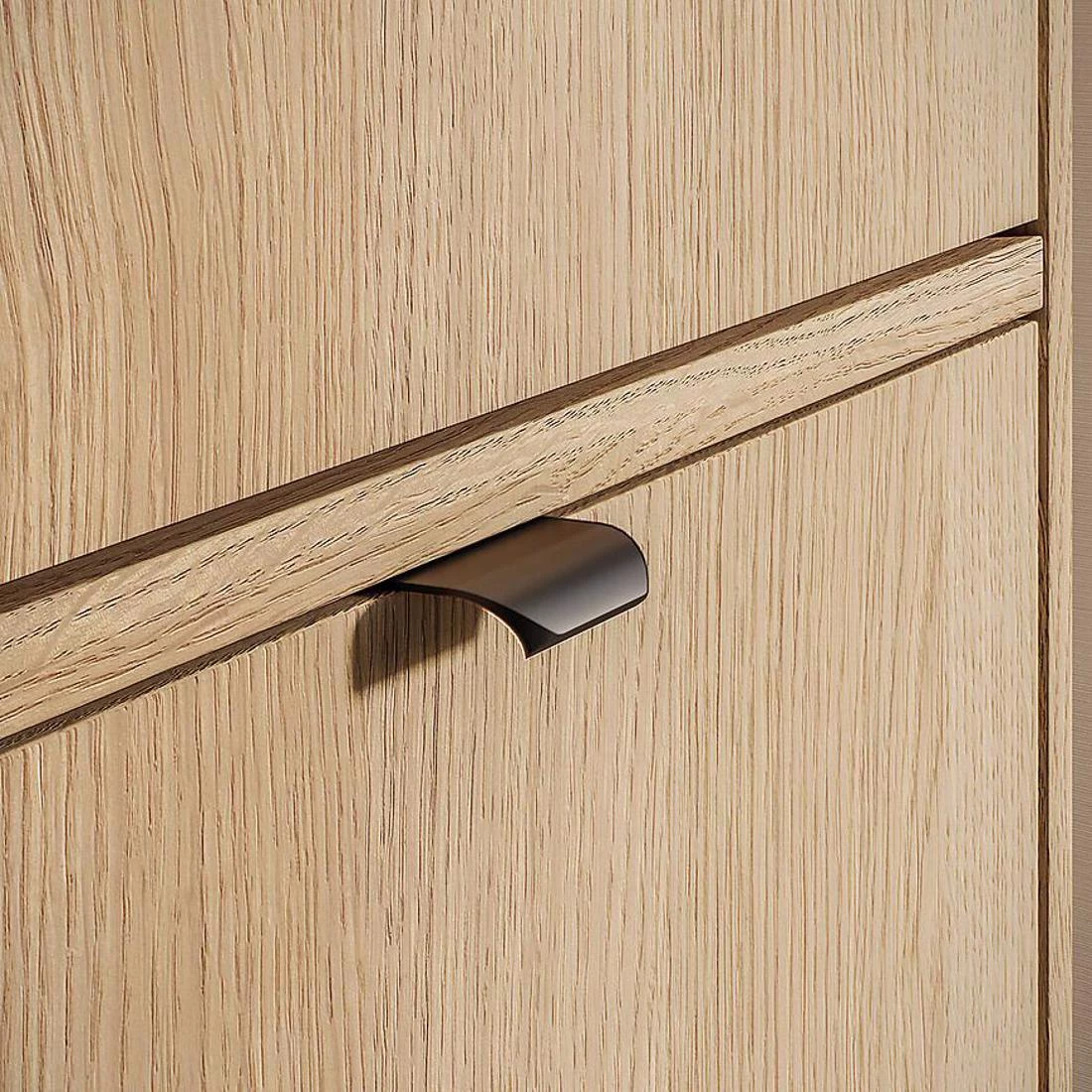 Reynos vitrina 54x40x190 hrast