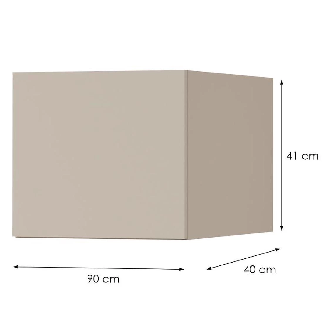 Lorin 19 zidni ormaric 45x40x41 kašmir/alpaka