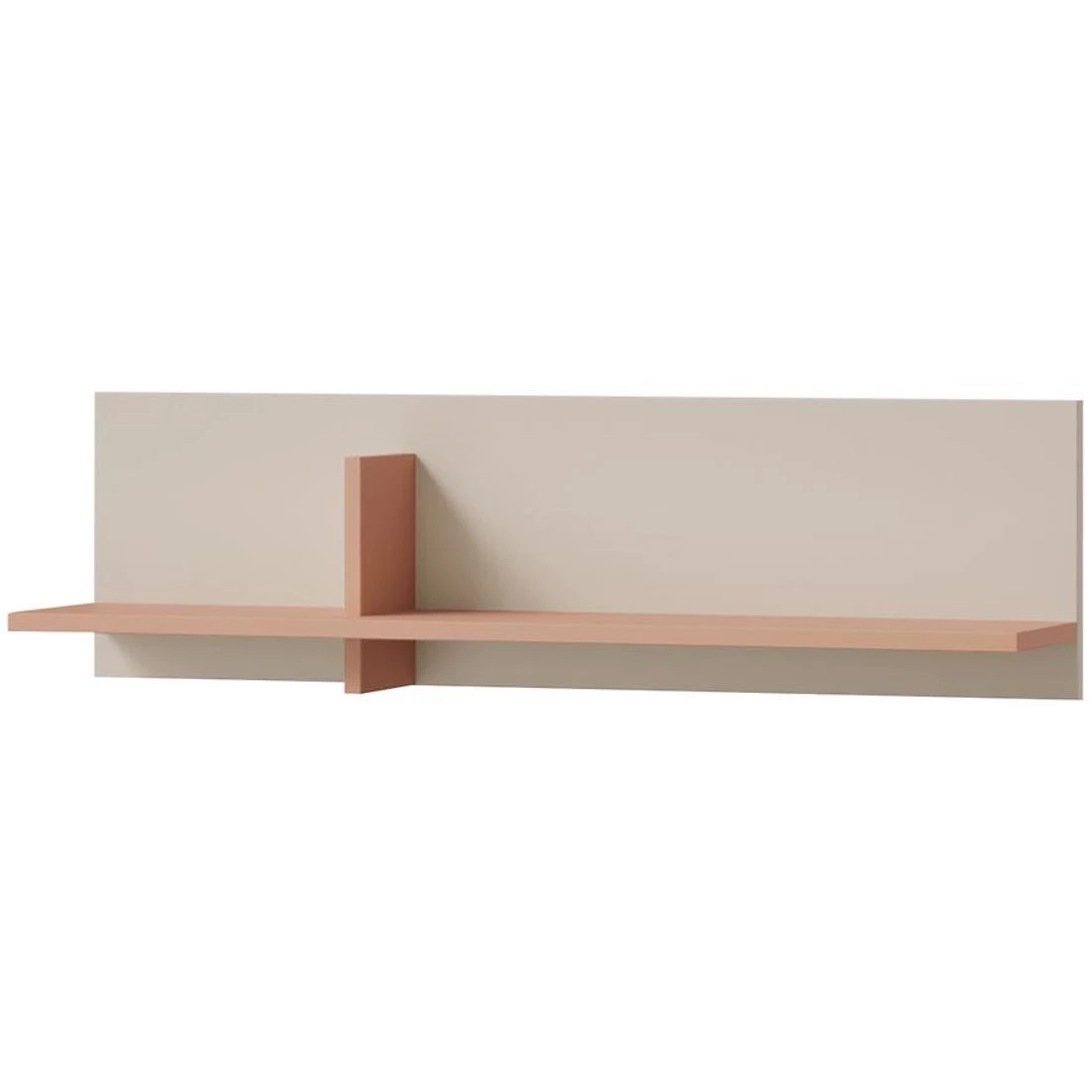Lorin 16 zidna polica 90x24x25 kašmir/alpaka