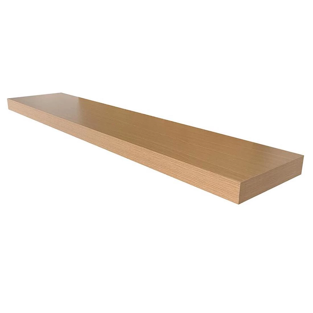 Ligno zidna polica 120x26x5 hrast