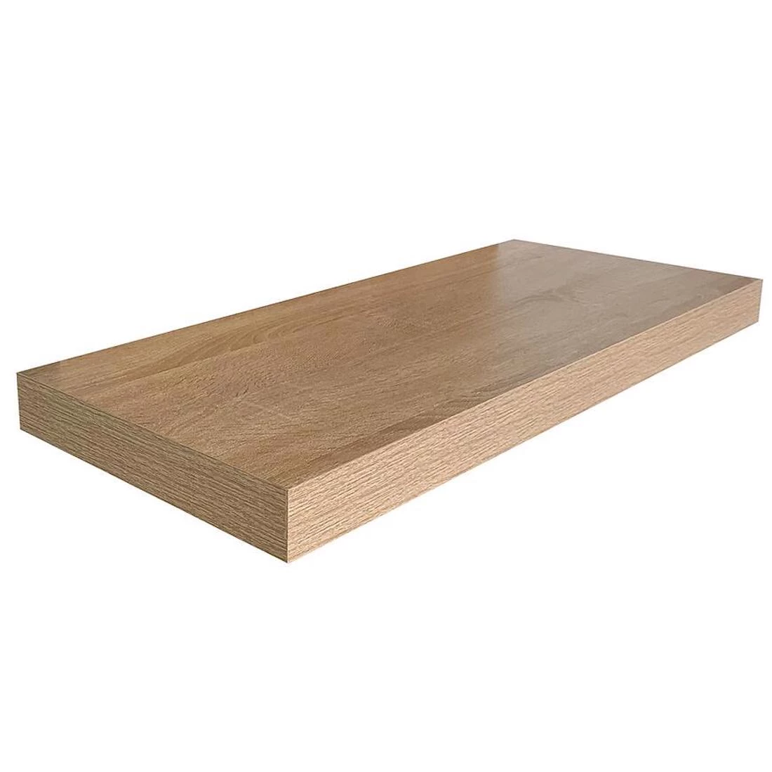 Ligno zidna polica 120x26x5 hrast