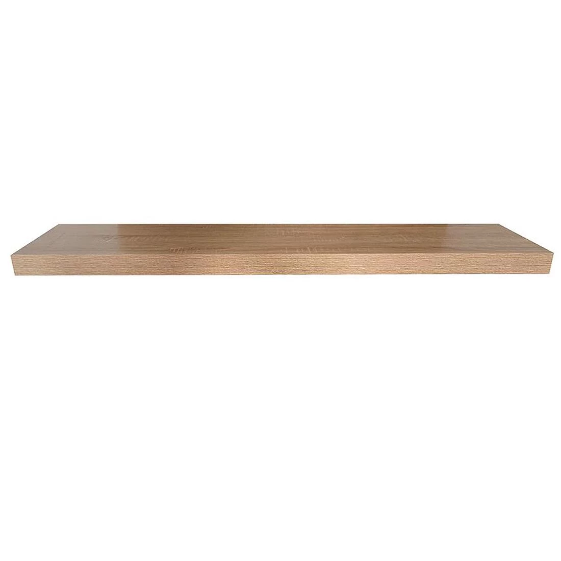 Ligno zidna polica 120x26x5 hrast