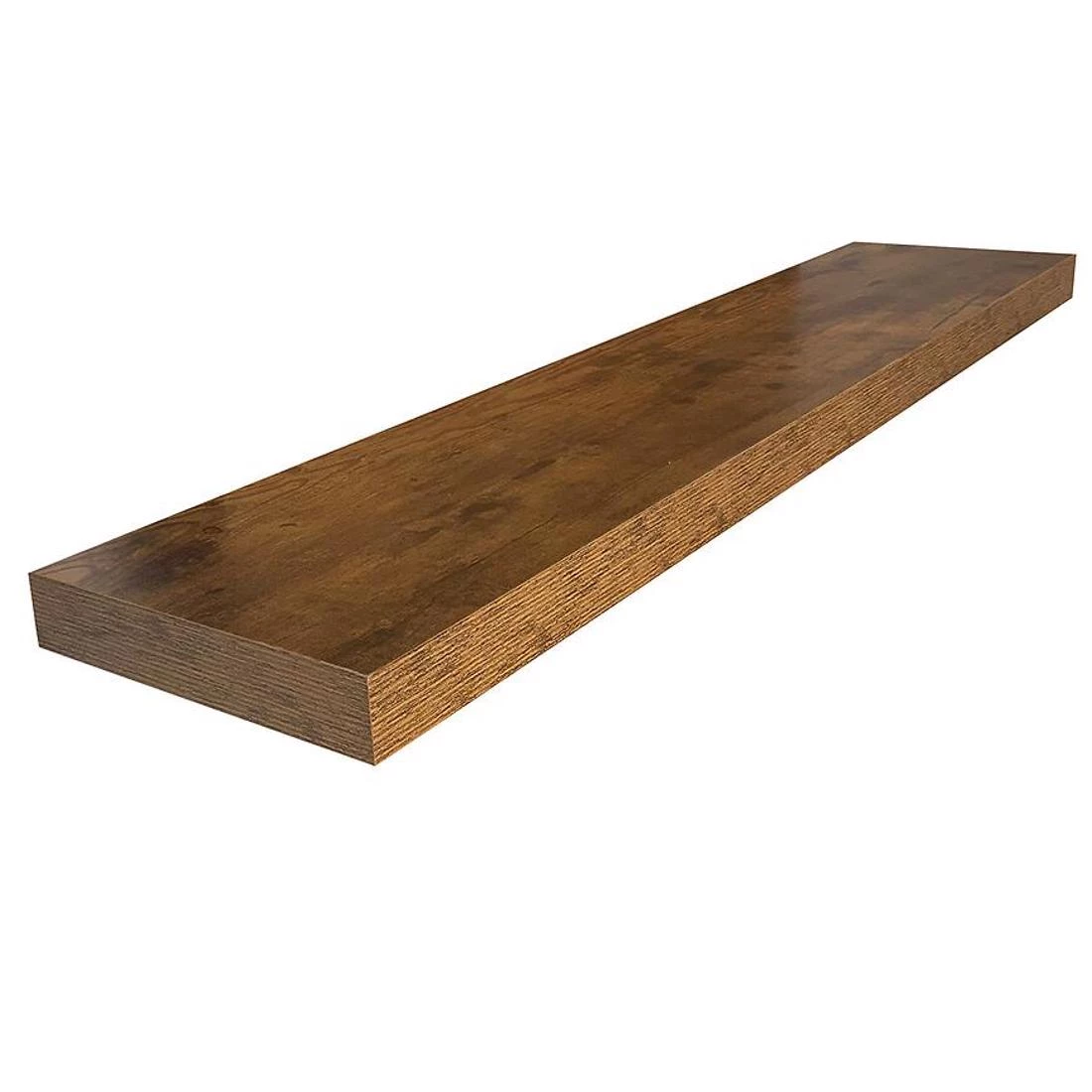 Ligno zidna polica 120x26x5 hrast