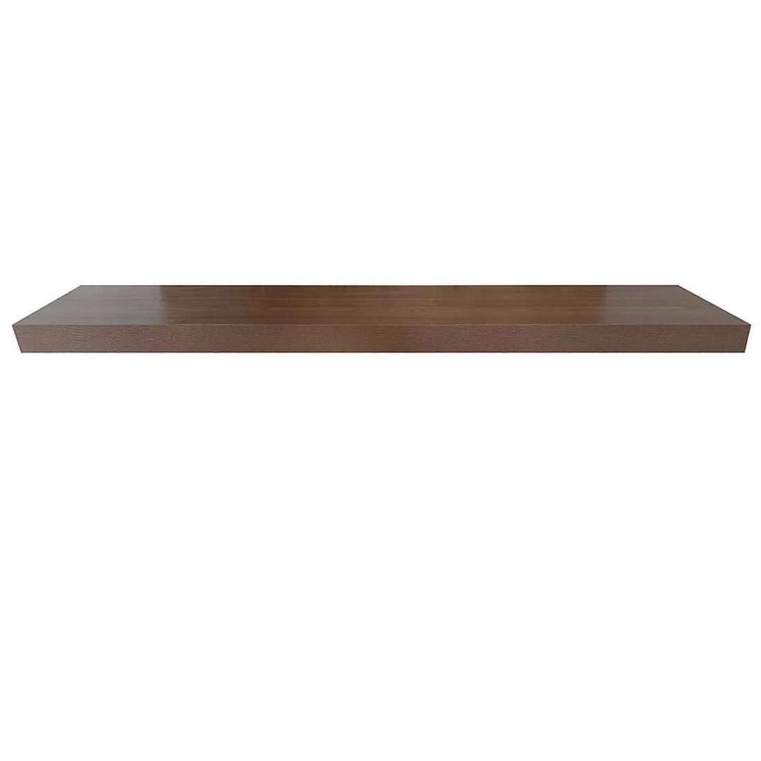 Ligno zidna polica 120x26x5 braon